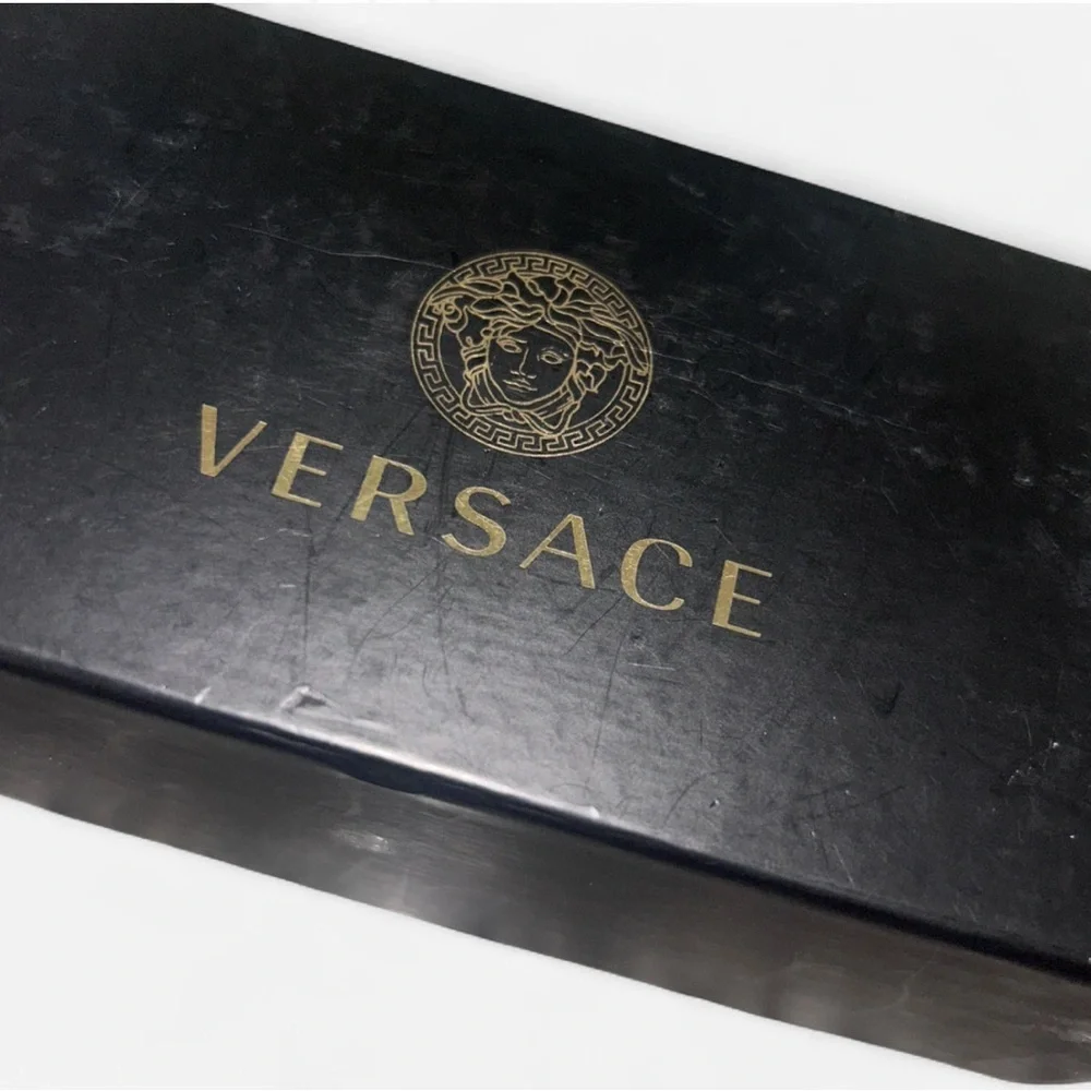 Limited Edition Versace Purple SunGlasses Black Case